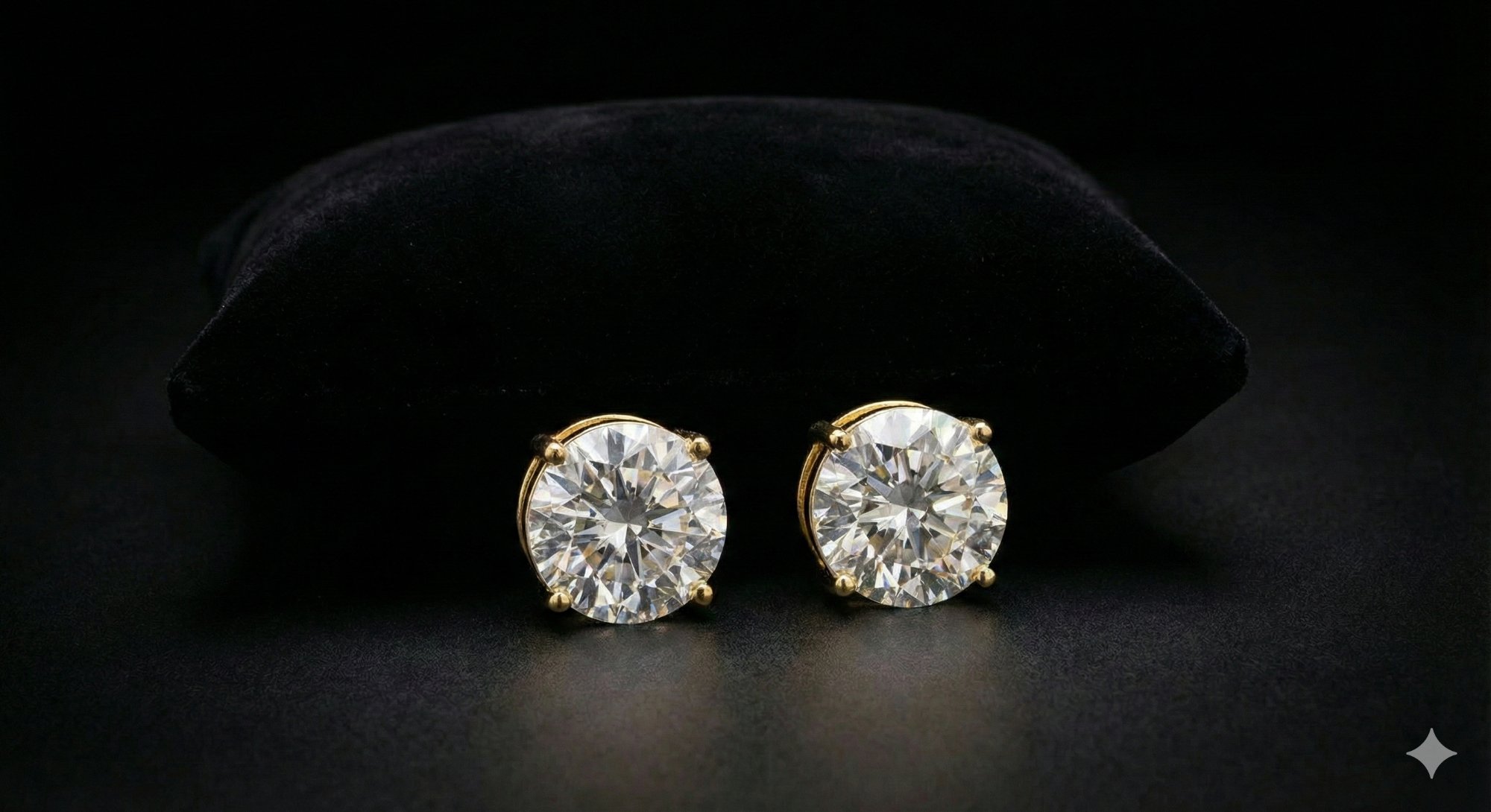 Diamond Solitaire Studs