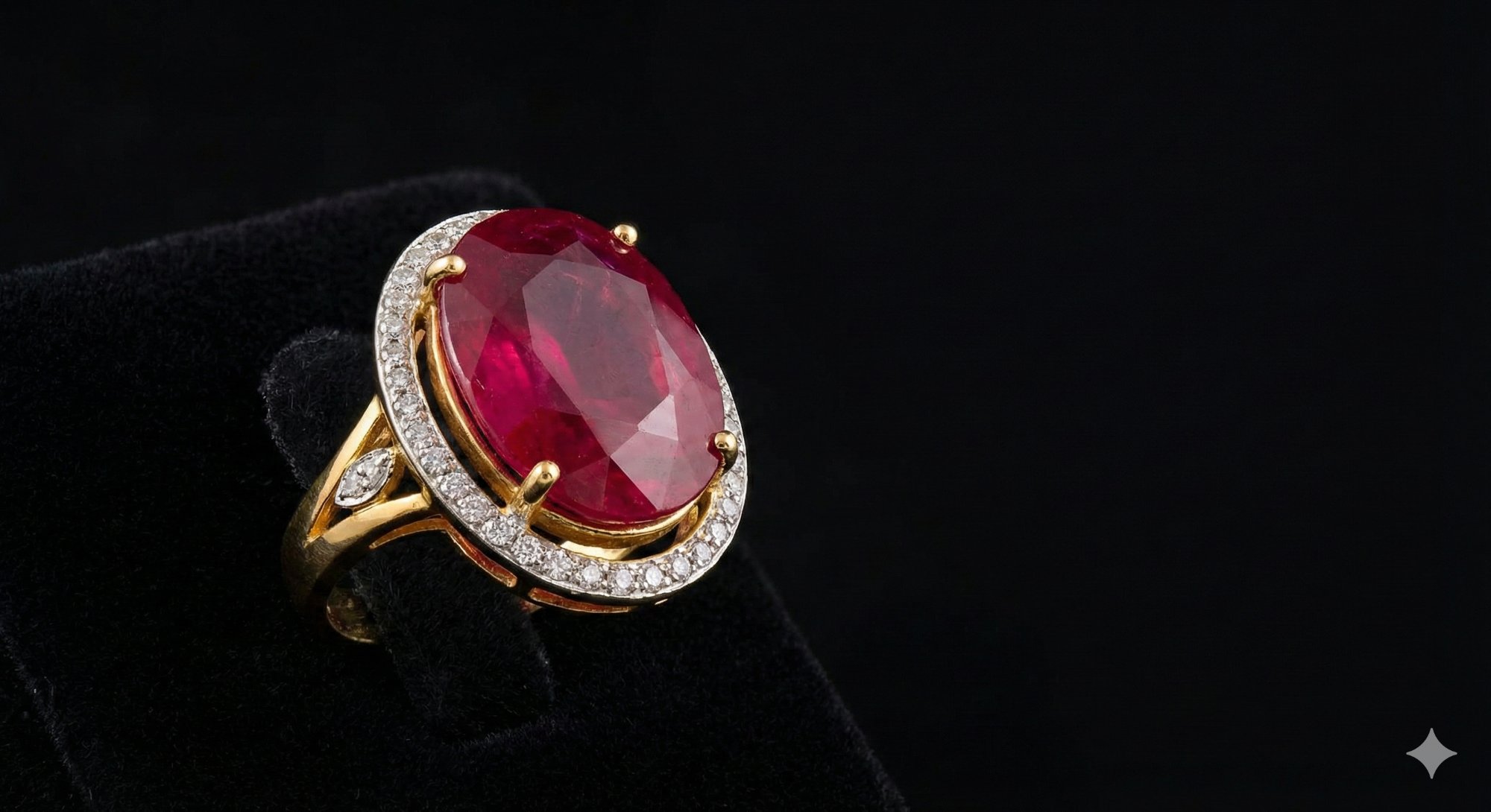 Ruby Cocktail Ring
